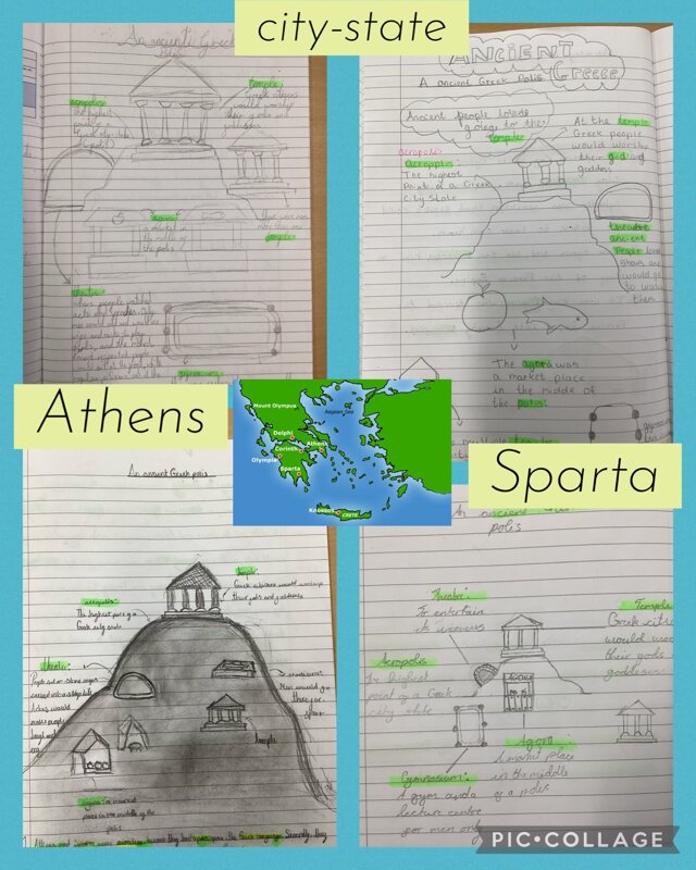 Image of Athens and Sparta!