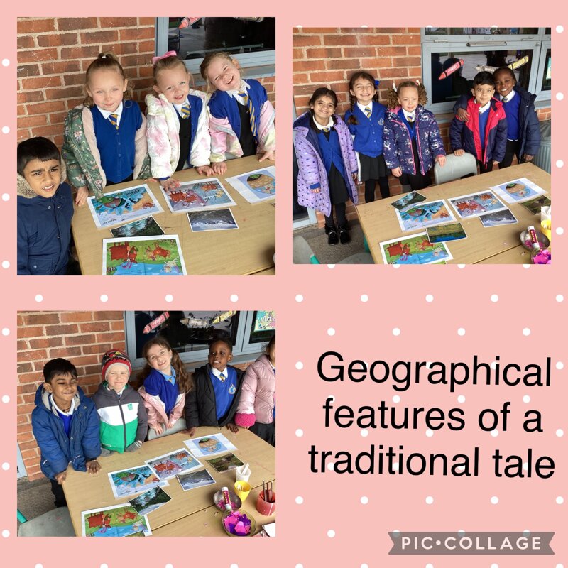 Image of Identifying geographical features in a traditional tale 